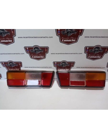 PAREJA TULIPA TRASERA SIMCA 1200 CROMADA