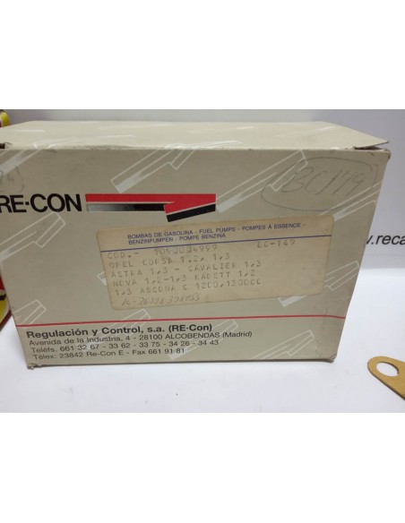 BOMBA DE GASOLINA OPEL CORSA,MANTA,KADETT Y ASCONA