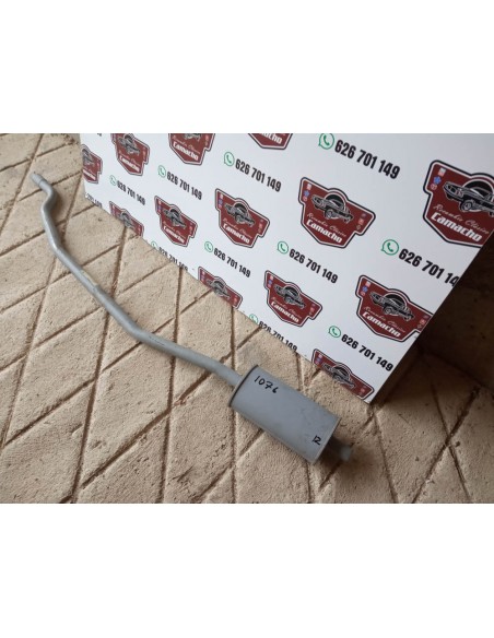 SILENCIOSO INTERMEDIO ESCAPE SEAT 131 L Y E SUPERMIRAFIORI