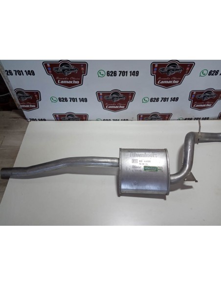 SILENCIOSO INTERMEDIO ESCAPE RENAULT FUEGO GTX Y TX