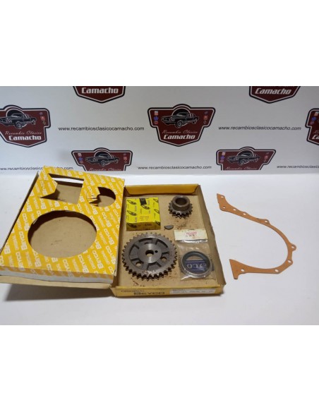 KIT DISTRIBUCION CADENA SEAT 127 ,FURA Y PANDA (PIÑON ALTO)