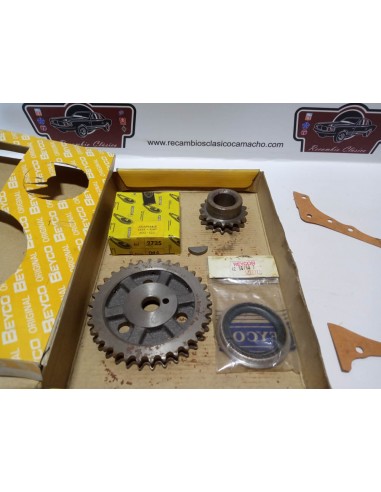 KIT DISTRIBUCION CADENA SEAT 127 ,FURA Y PANDA (PIÑON ALTO)