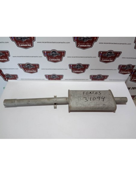 SILENCIOSO DELANTERO ESCAPE SEAT RITMO Y RONDA