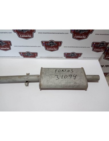 SILENCIOSO DELANTERO ESCAPE SEAT RITMO Y RONDA