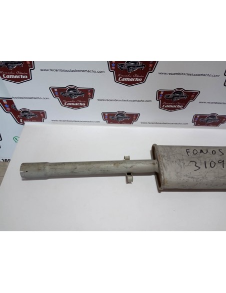 SILENCIOSO DELANTERO ESCAPE SEAT RITMO Y RONDA