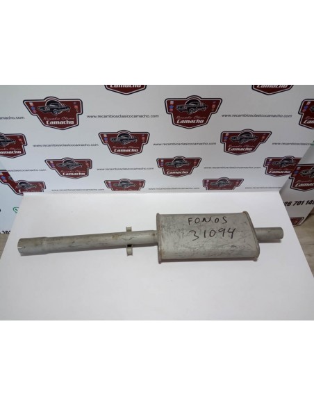 SILENCIOSO DELANTERO ESCAPE SEAT RITMO Y RONDA