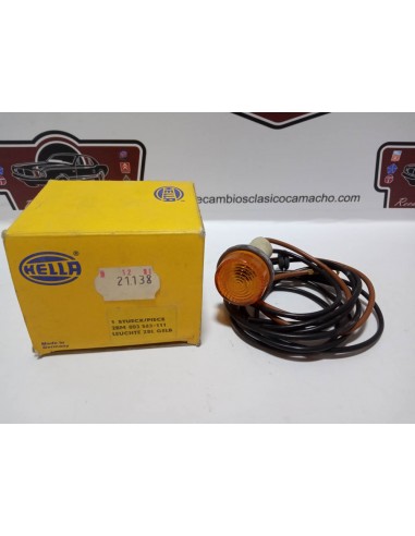 PILOTO INTERMITENCIA NARANJA  UNIVERSAL HELLA