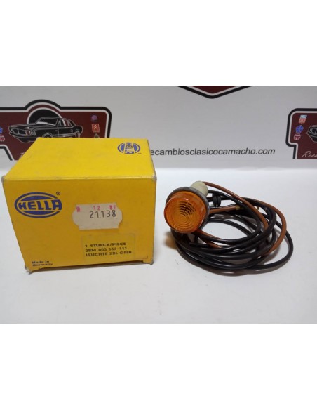 PILOTO INTERMITENCIA NARANJA  UNIVERSAL HELLA