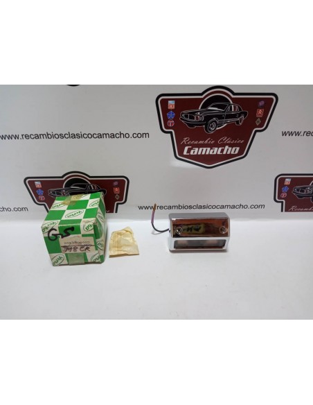 PILOTO MATRICULA CITROEN GS Y GSA CROMADO YORKA