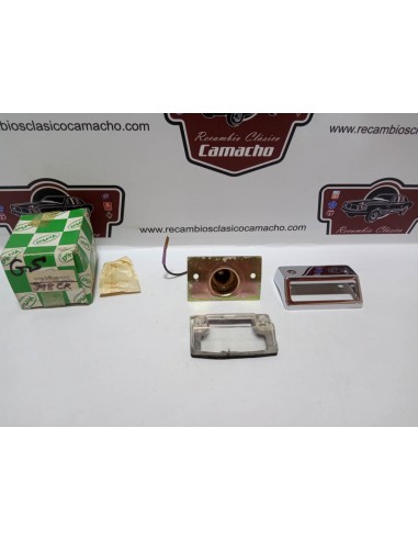PILOTO MATRICULA CITROEN GS Y GSA CROMADO YORKA