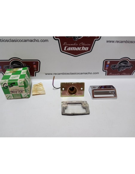 PILOTO MATRICULA CITROEN GS Y GSA CROMADO YORKA