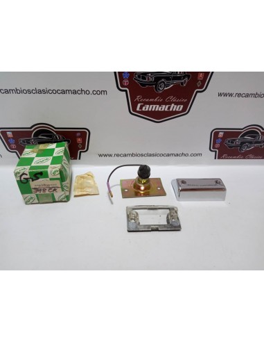 PILOTO MATRICULA CITROEN GS Y GSA CROMADO YORKA