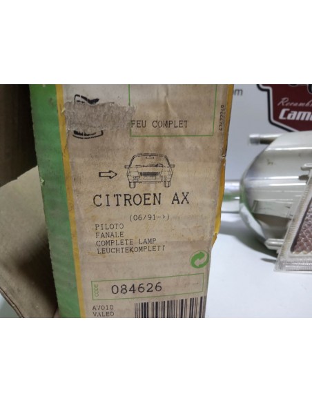 PILOTO DELANTERO DERECHO CITROEN AX A PARTIR DEL 6/91 VALEO
