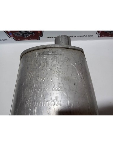 SILENCIOSO TRASERO ESCAPE RENAULT 18 TURBO