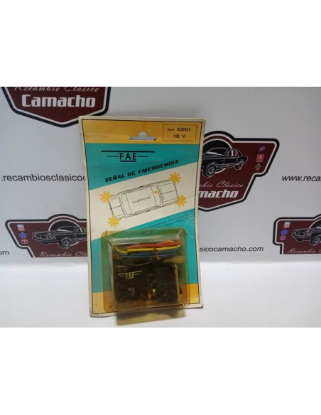 KIT INSTALACION LUCES EMERGENCIA WARNING 12 VOLTIOS