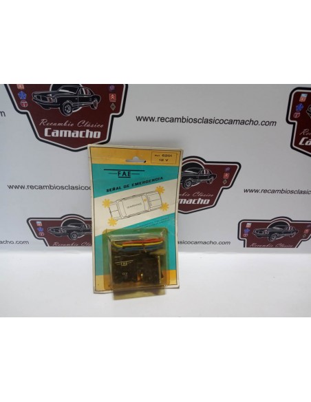 KIT INSTALACION LUCES EMERGENCIA WARNING 12 VOLTIOS