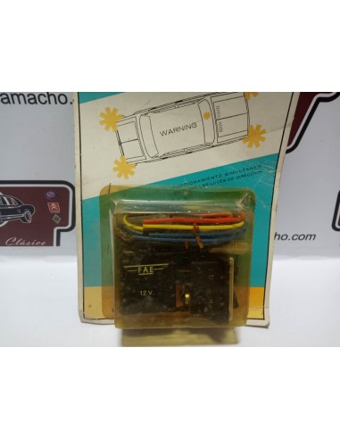 KIT INSTALACION LUCES EMERGENCIA WARNING 12 VOLTIOS