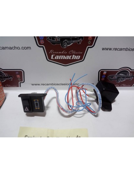 KIT INSTALACION LUCES EMERGENCIA WARNING 24 VOLTIOS