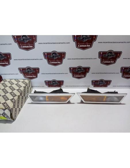 PAREJA PILOTO DELANTERO CITROEN GS MARCO PLATEADO