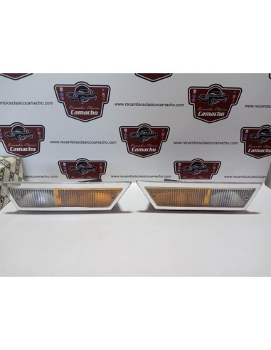 PAREJA PILOTO DELANTERO CITROEN GS MARCO PLATEADO