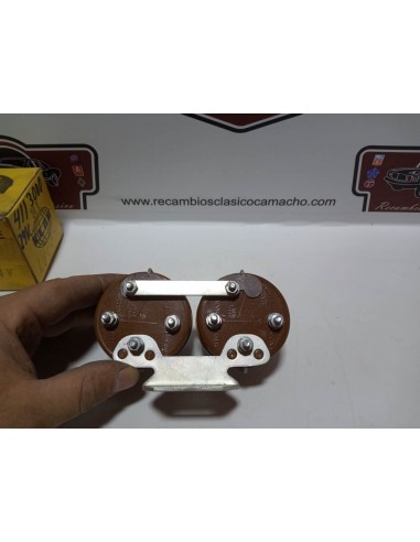 RELÉ DE LUCES DOBLE KLAM DE 24 VOLTIOS