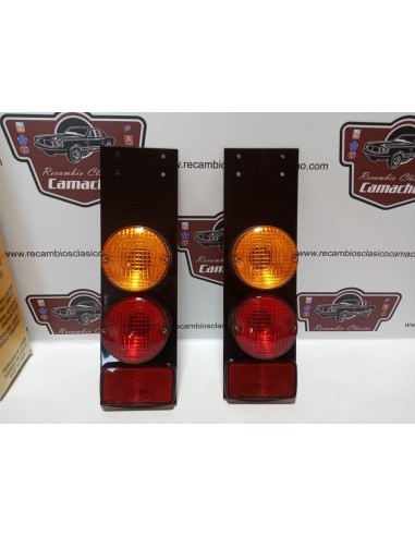 PAREJA PILOTO TRASERO COLGANTE RINDER CAMION CLASICO