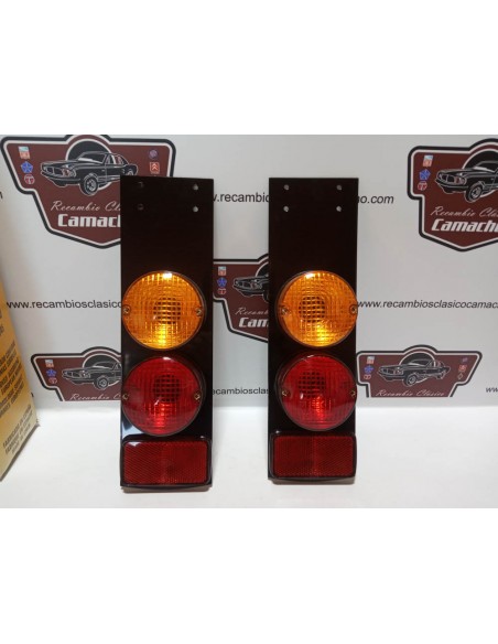 PAREJA PILOTO TRASERO COLGANTE RINDER CAMION CLASICO