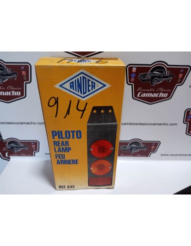 PAREJA PILOTO TRASERO COLGANTE RINDER CAMION CLASICO