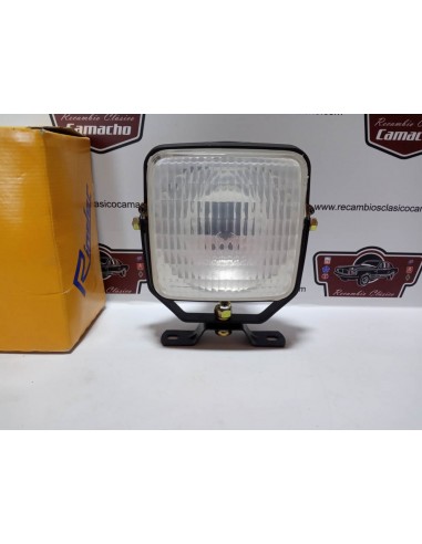 FARO DE TRABAJO RINDER F.E. CUADRADO SIN REJILLA PARA TRACTOR