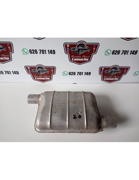 SILENCIOSO INTERMEDIO ESCAPE LAND ROVER SANTANA 6 CIL