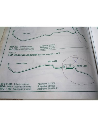 SILENCIOSO TRASERO ESCAPE LAND ROVER 109