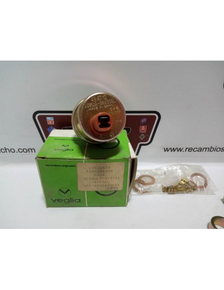 CONJUNTO TRANSMISOR PRESION ACEITE RENAULT 9 Y 11 DIESEL 6 KILOS