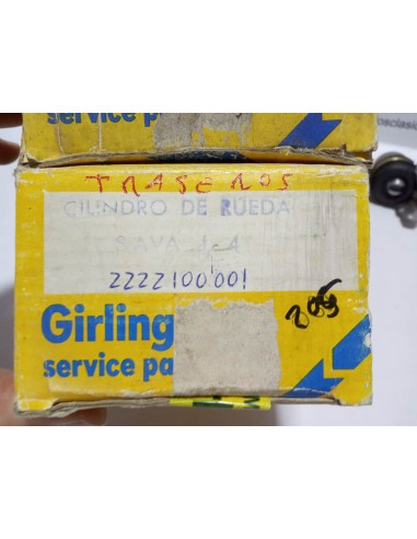 PAREJA BOMBIN RUEDA TRASERA SAVA J4 MODELO ANTIGUO