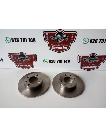 PAREJA DISCOS DE FRENO SEAT 124,131,127,132,128