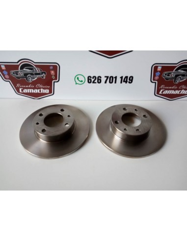 PAREJA DISCOS DE FRENO SEAT 124,131,127,132,128