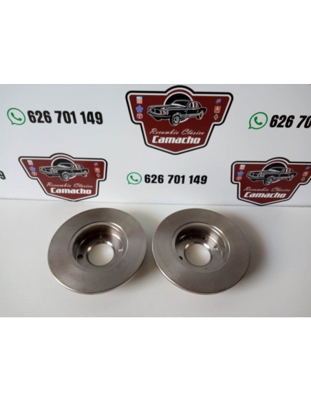 PAREJA DISCOS DE FRENO SEAT 124,131,127,132,128