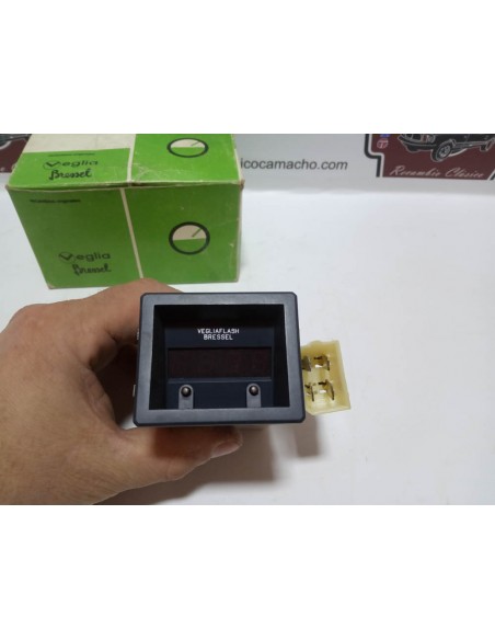 RELOJ HORARIO DIGITAL AZUL SEAT RITMO