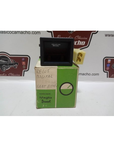 RELOJ HORARIO DIGITAL AZUL SEAT RITMO