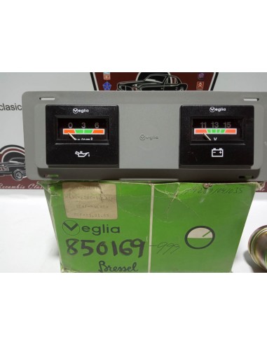 KIT MANOMETRO Y VOLTIMETRO VEGLIA PARA SEAT IBIZA Y MALAGA