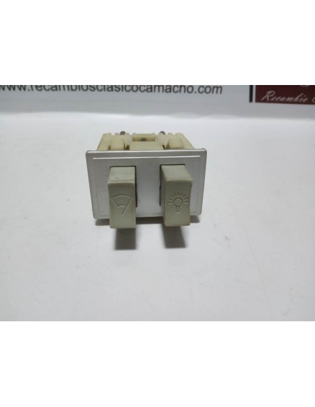 INTERRUPTOR LUCES Y LIMPIAPARABRISAS SIMCA 1000