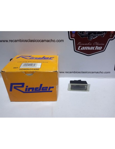 PILOTO LUZ DE MATRICULA UNIVERSAL RINDER 971