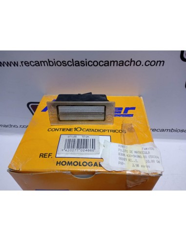 PILOTO LUZ DE MATRICULA UNIVERSAL RINDER 971