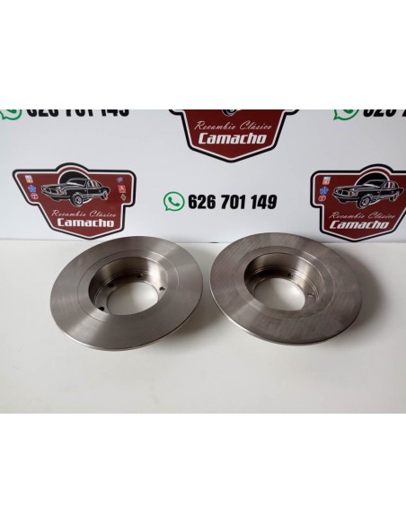 PAREJA DISCOS FRENO CITROEN 2CV,DYANE,MEAHRI ETC