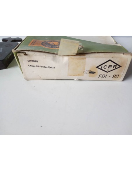 PASTILLAS DE FRENO CITROEN 2CV, MEHARI, DYANE ETC