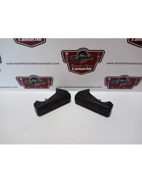 PAREJA TOPE DE GOMA MASCOTA PARAGOLPES RENAULT 4 Y F6 ULTIMA SERIE