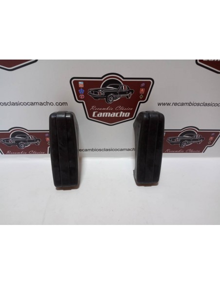 PAREJA TOPE DE GOMA MASCOTA PARAGOLPES RENAULT 4 Y F6 ULTIMA SERIE