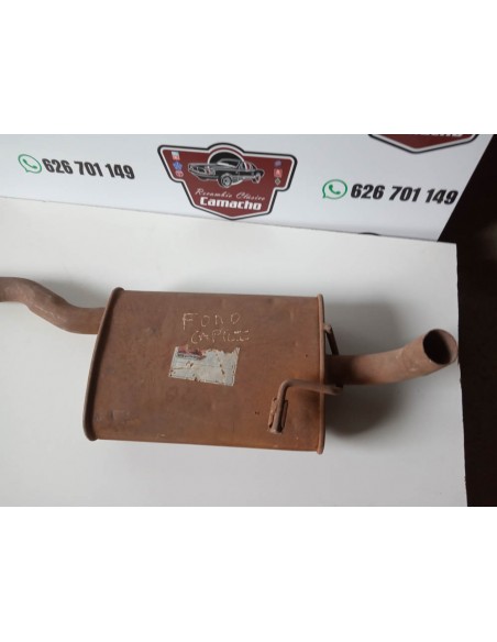 SILENCIOSO INTERMEDIO ESCAPE FORD CAPRI MK2 Y MK3 1600